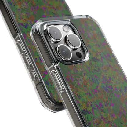 iPhone 16 Magnetic Clear Impact Case - Hidden Weave Series V3 No.24