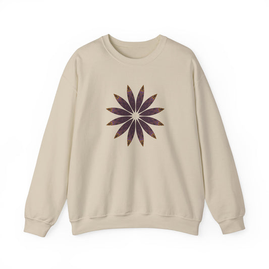 Unisex Heavy Blend™ Crewneck Sweatshirt - Love Light Mandalas No.2