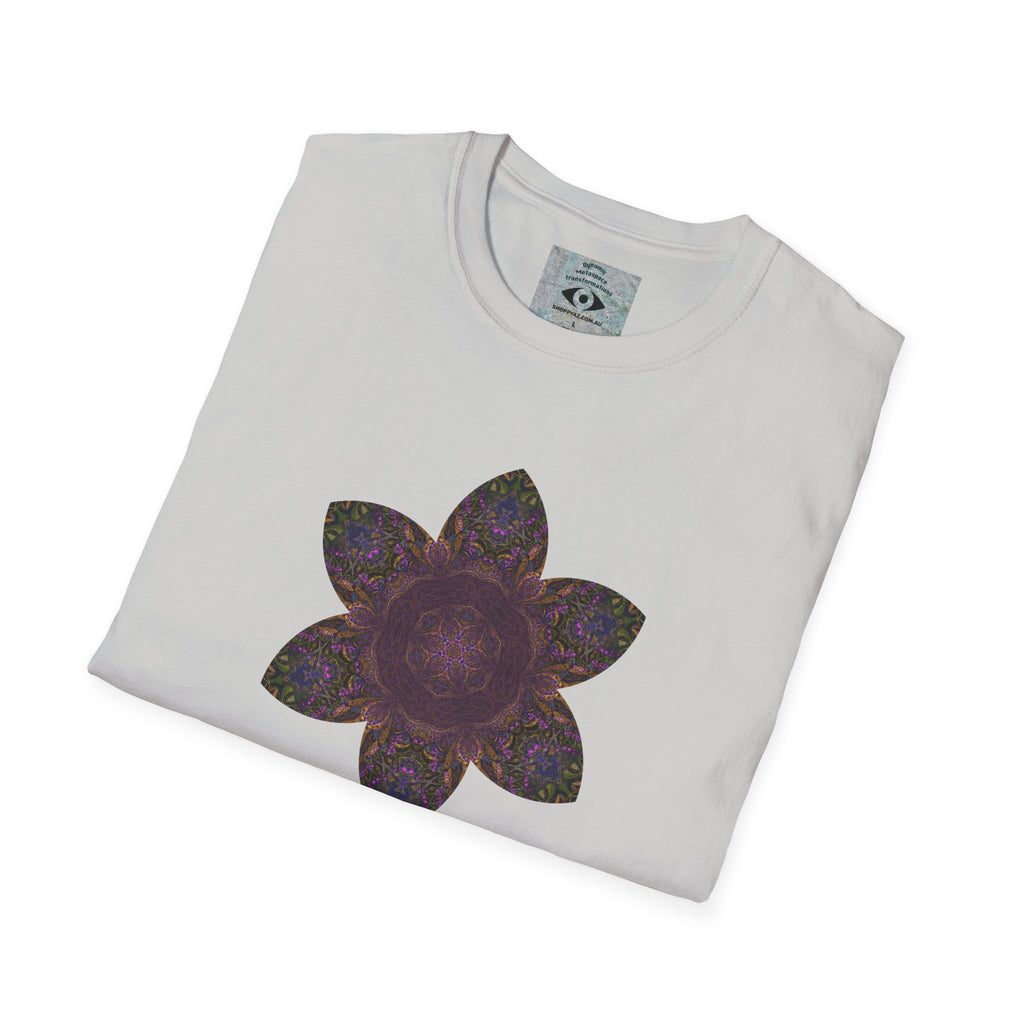 Unisex Softstyle T-Shirt - Love Light Mandalas No.3