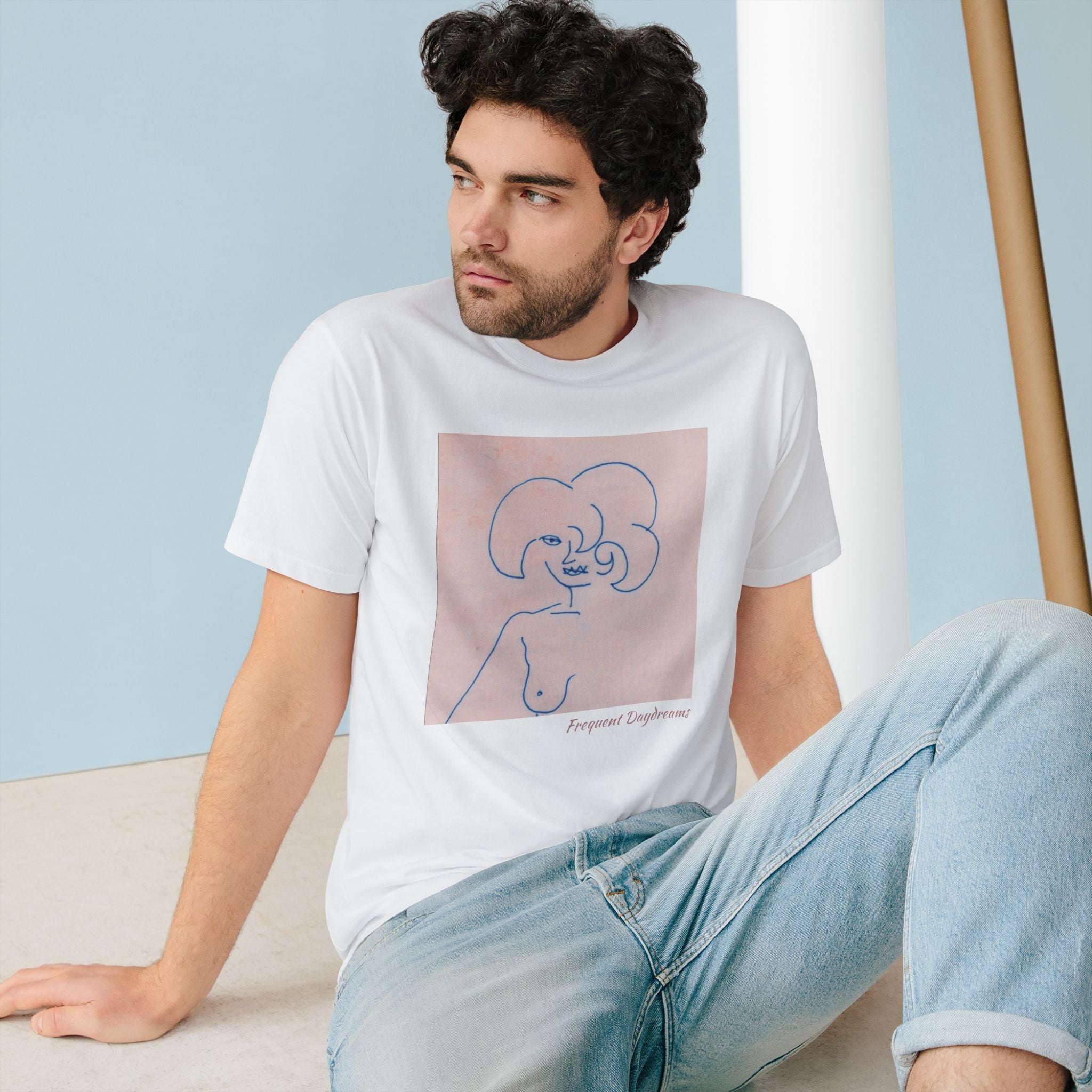 Organic Staple T-shirt - Frequent Daydreams Sketch No.45