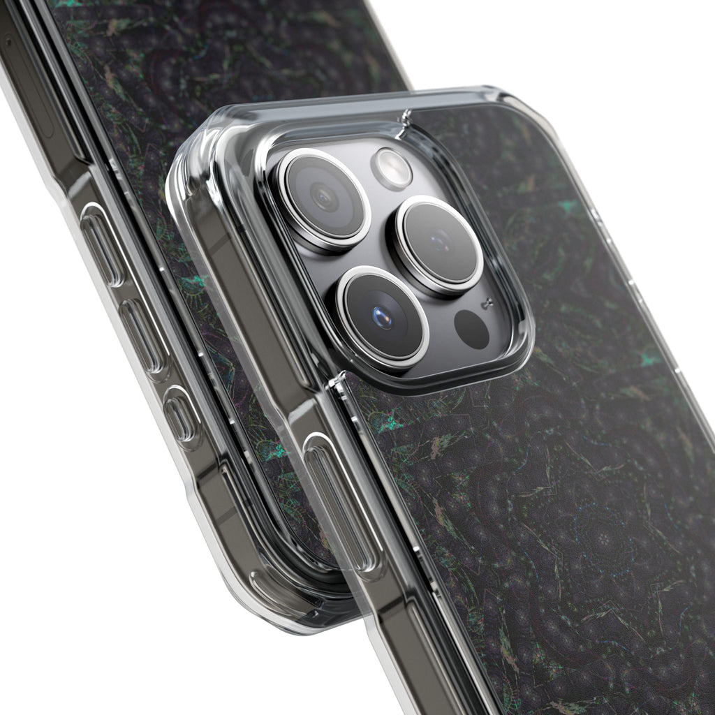 iPhone 15 Magnetic Clear Impact Case - P5 Kaleidoscopic No.31