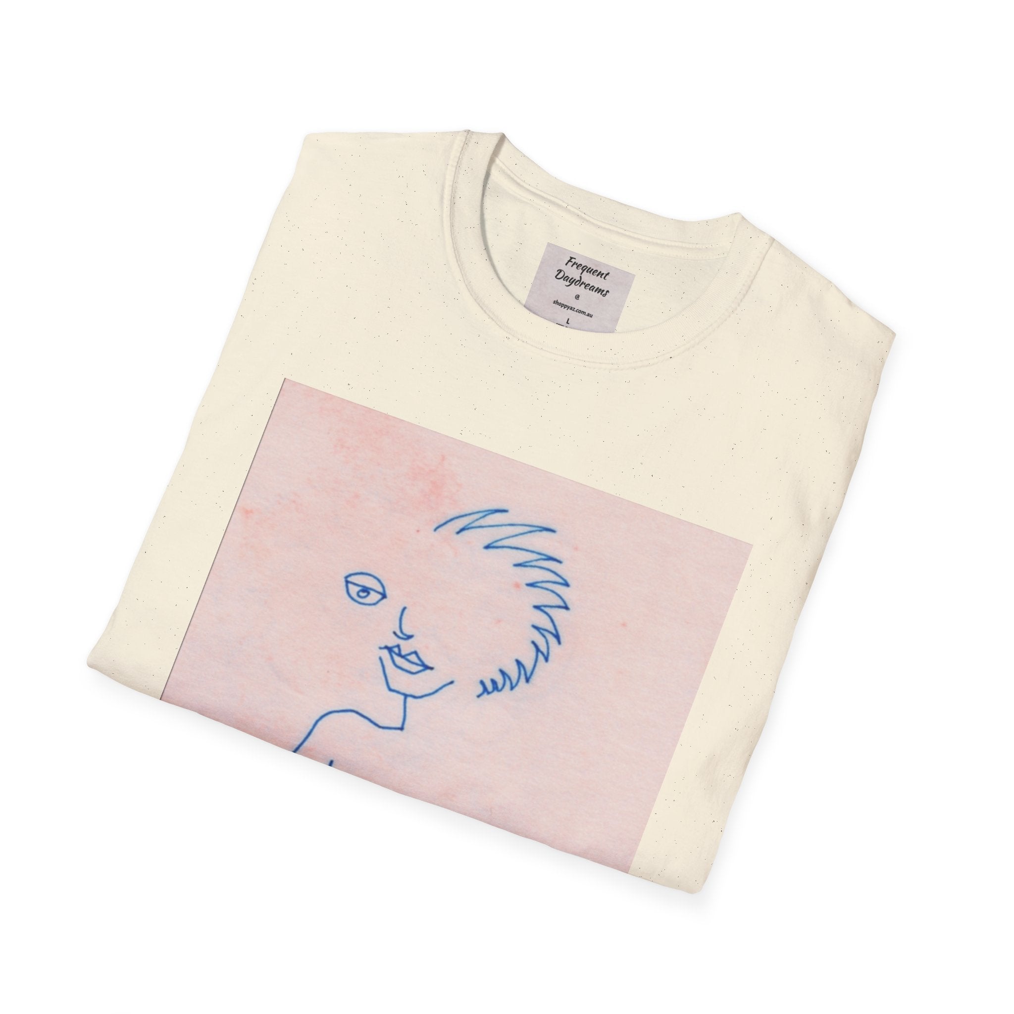 Unisex Softstyle T-Shirt - Frequent Daydreams Sketch No.46