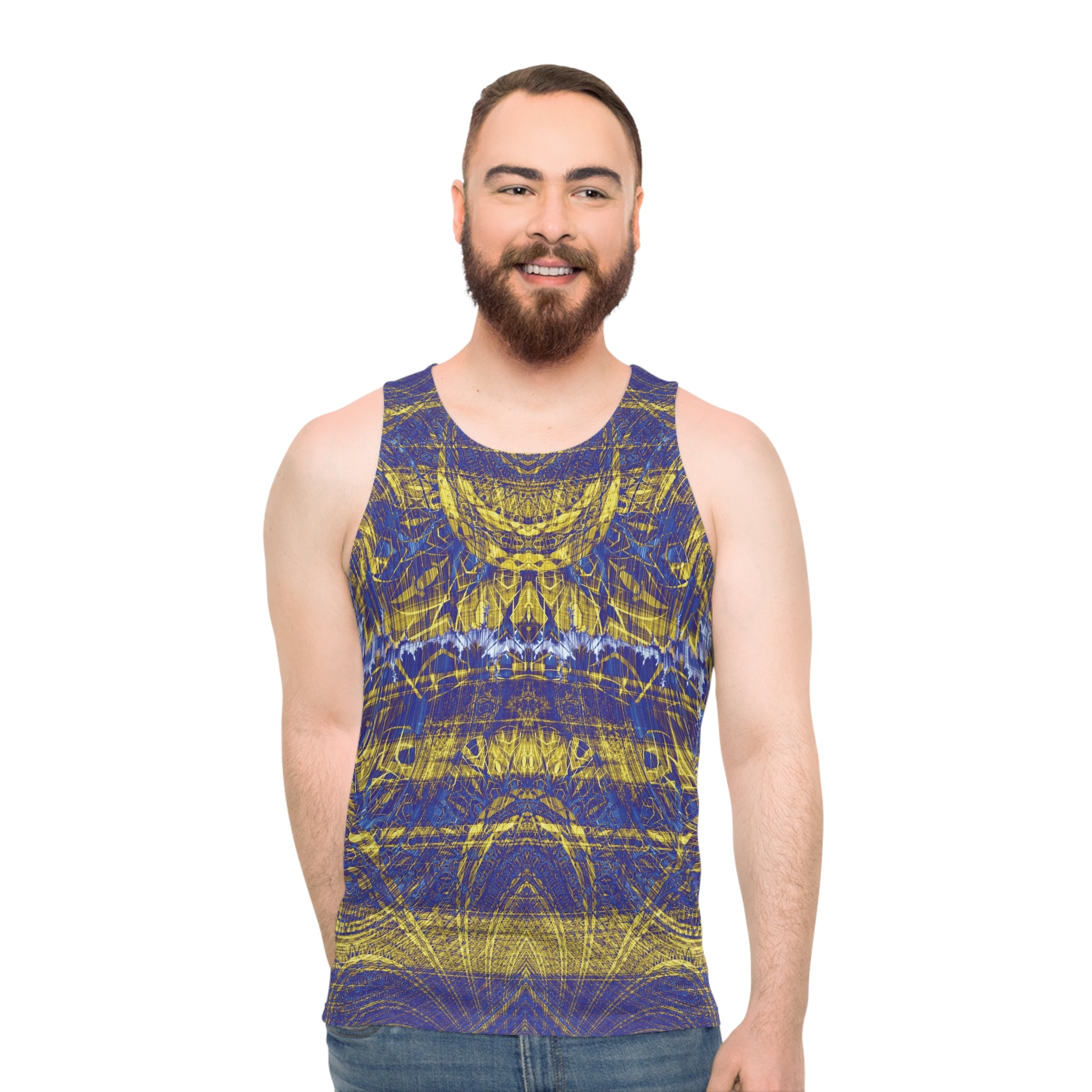 Unisex Tank Top - Love Light Fractals No.1
