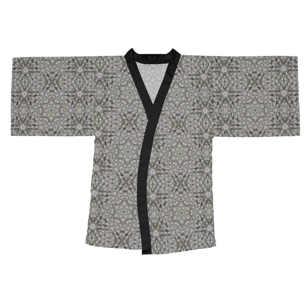 Long Sleeve Kimono Robe - P5 Kaleidoscopic No.27