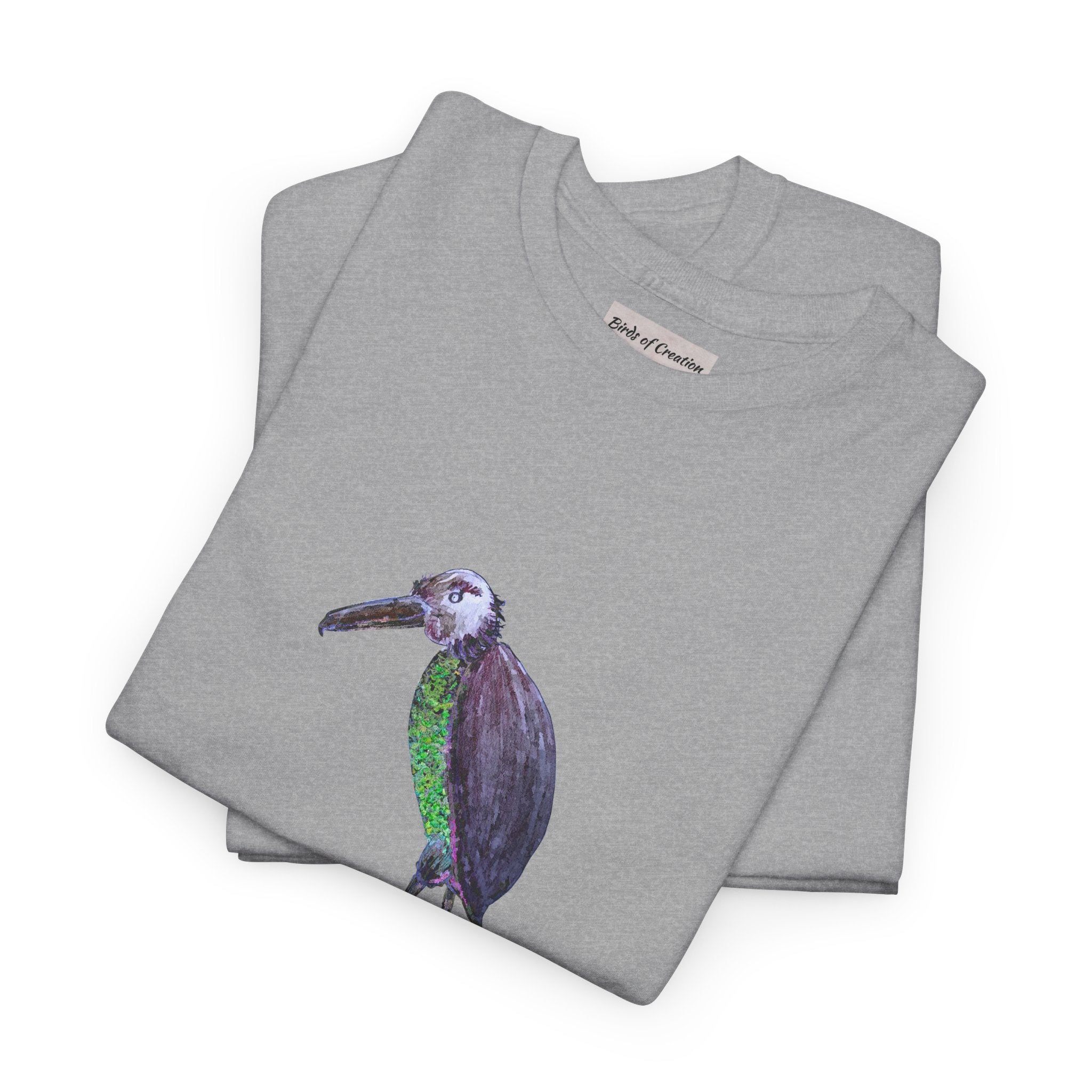 Unisex Heavy Cotton Tee - Birds Of Creation No.2