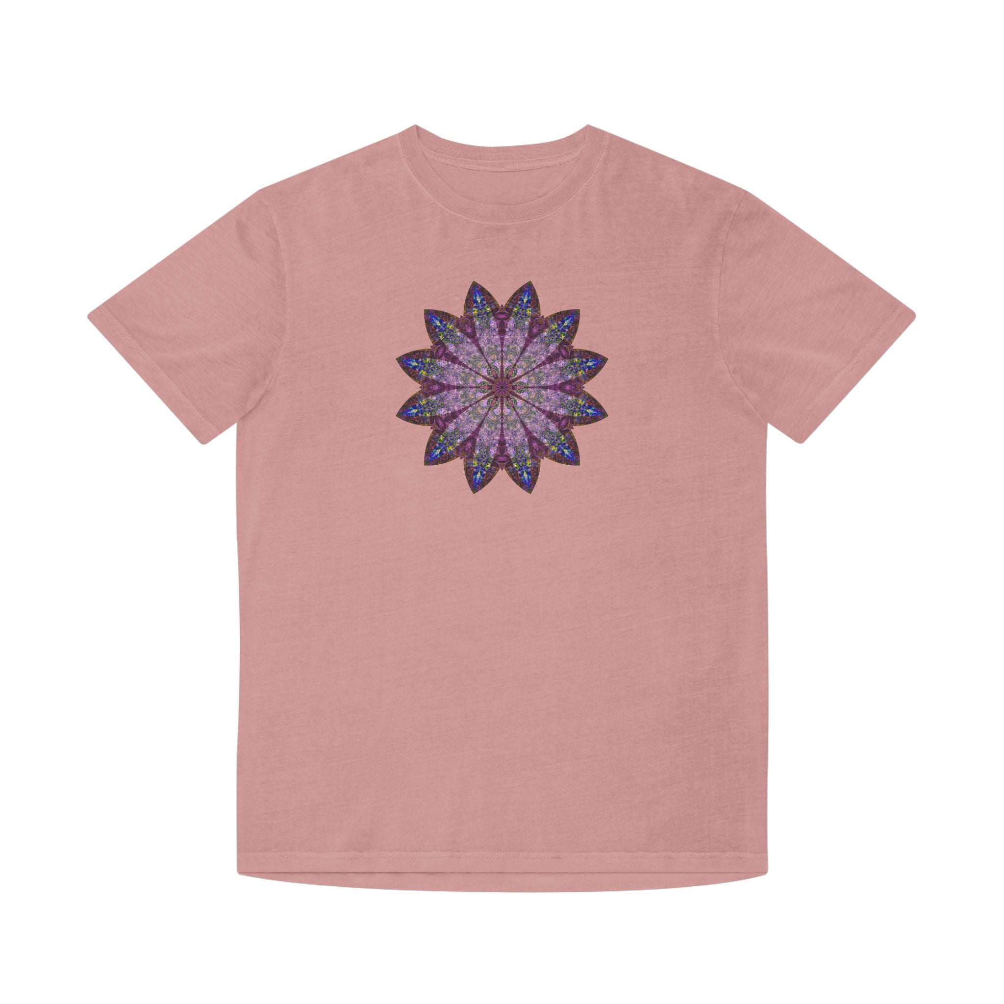 Unisex Faded Shirt - Love Light Mandalas No.17
