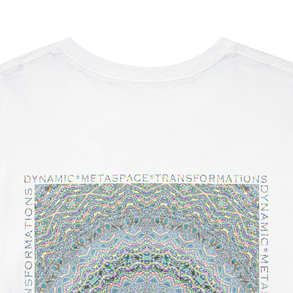 Unisex Heavy Cotton Tee (Back) - DMT Seer No.4