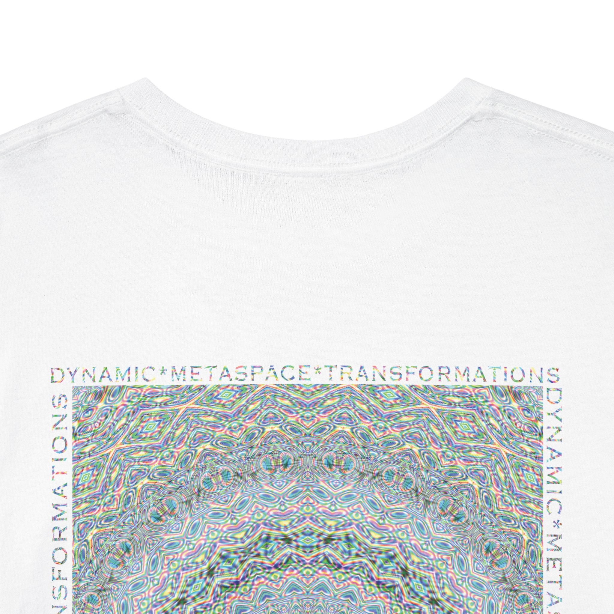 Unisex Heavy Cotton Tee (Back) - DMT Seer No.4