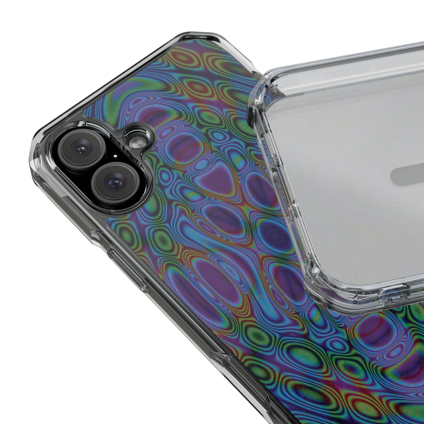 iPhone 16 Magnetic Clear Impact Case - DMT Seer No.20