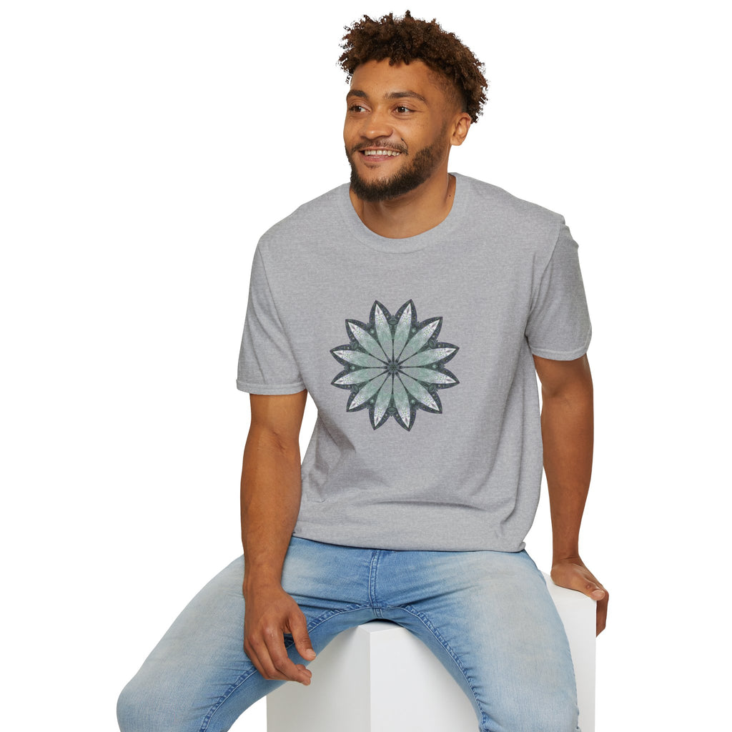 Unisex Softstyle T-Shirt - Love Light Mandalas No.22