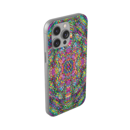 iPhone 14 Flexi Case - DMT Scribe Tiles No.4