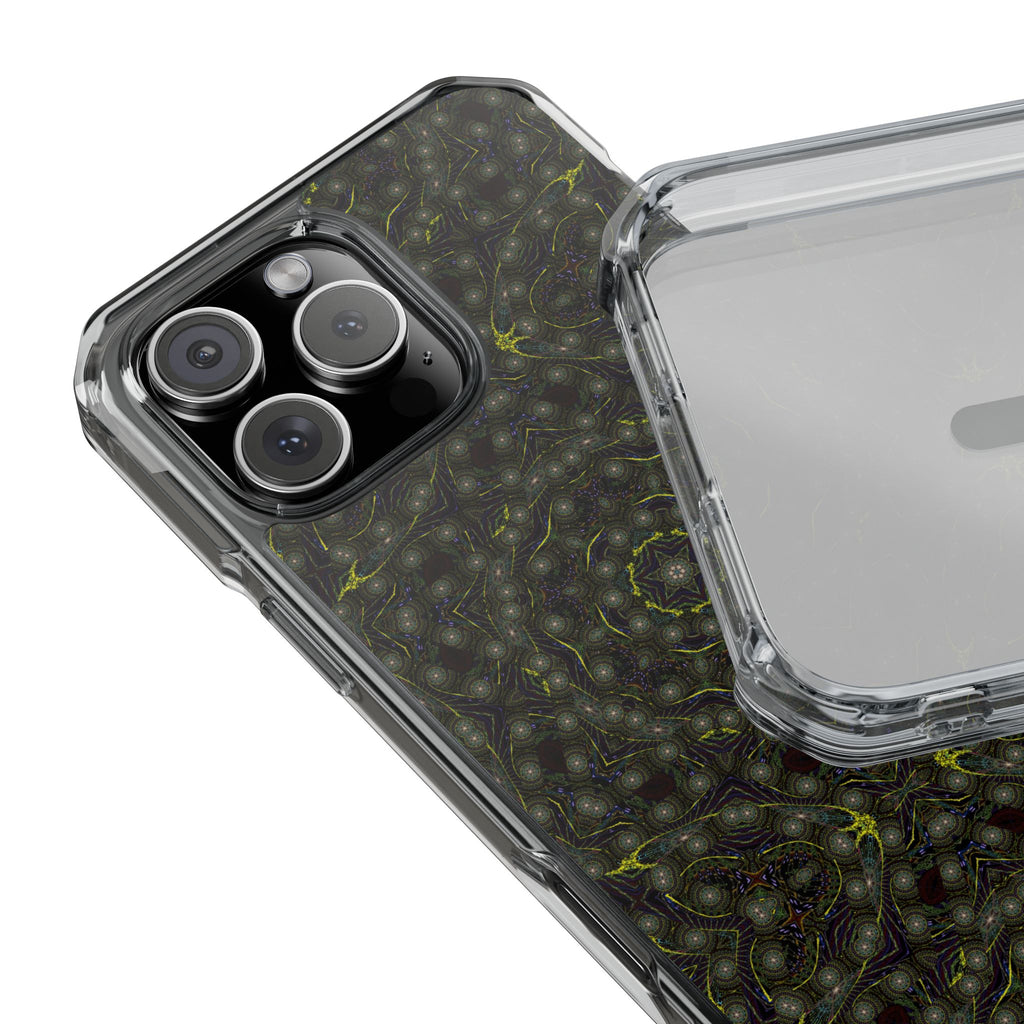iPhone 16 Magnetic Clear Impact Case - P5 Kaleidoscopic No.2