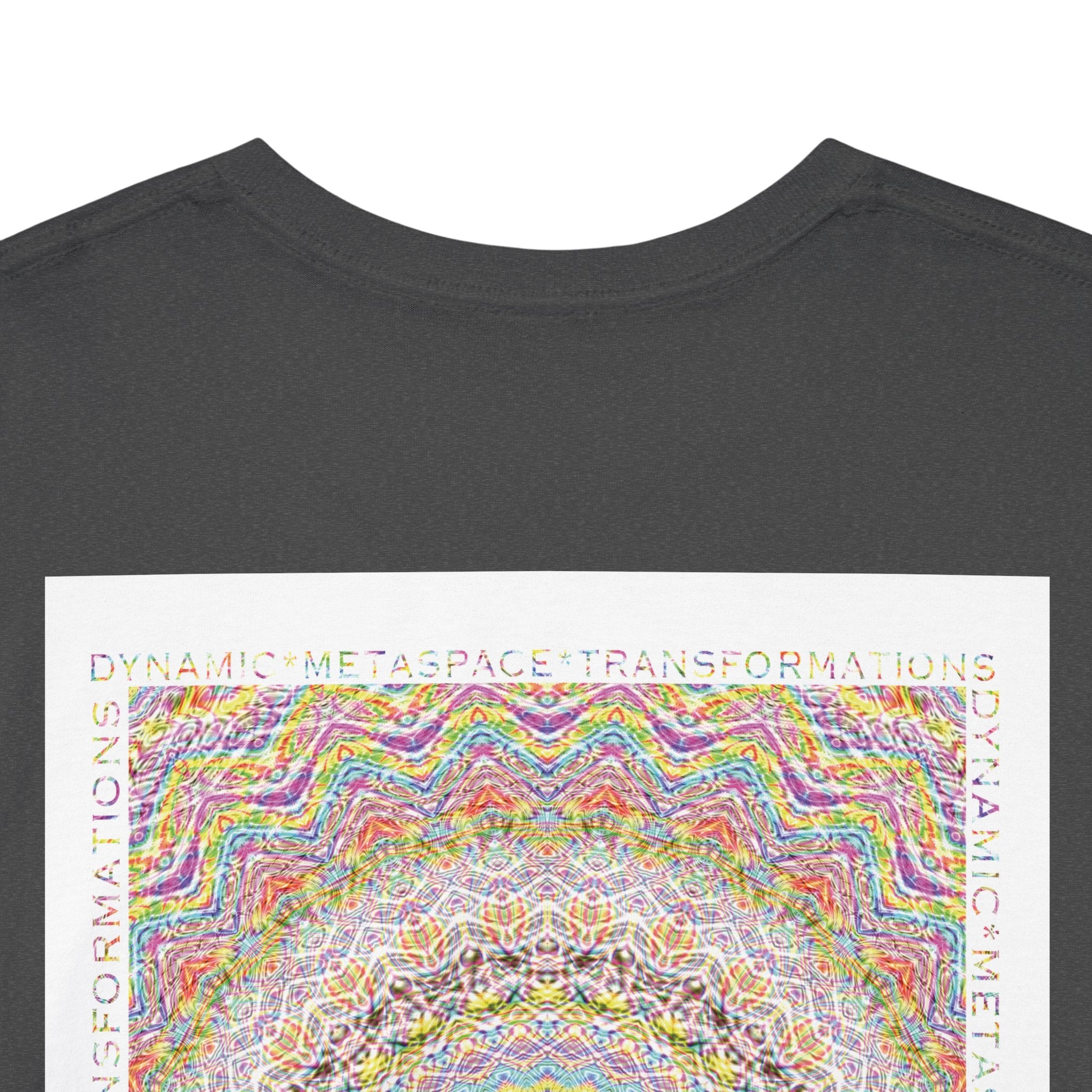 Unisex Heavy Cotton Tee (Back) - DMT Seer No.11