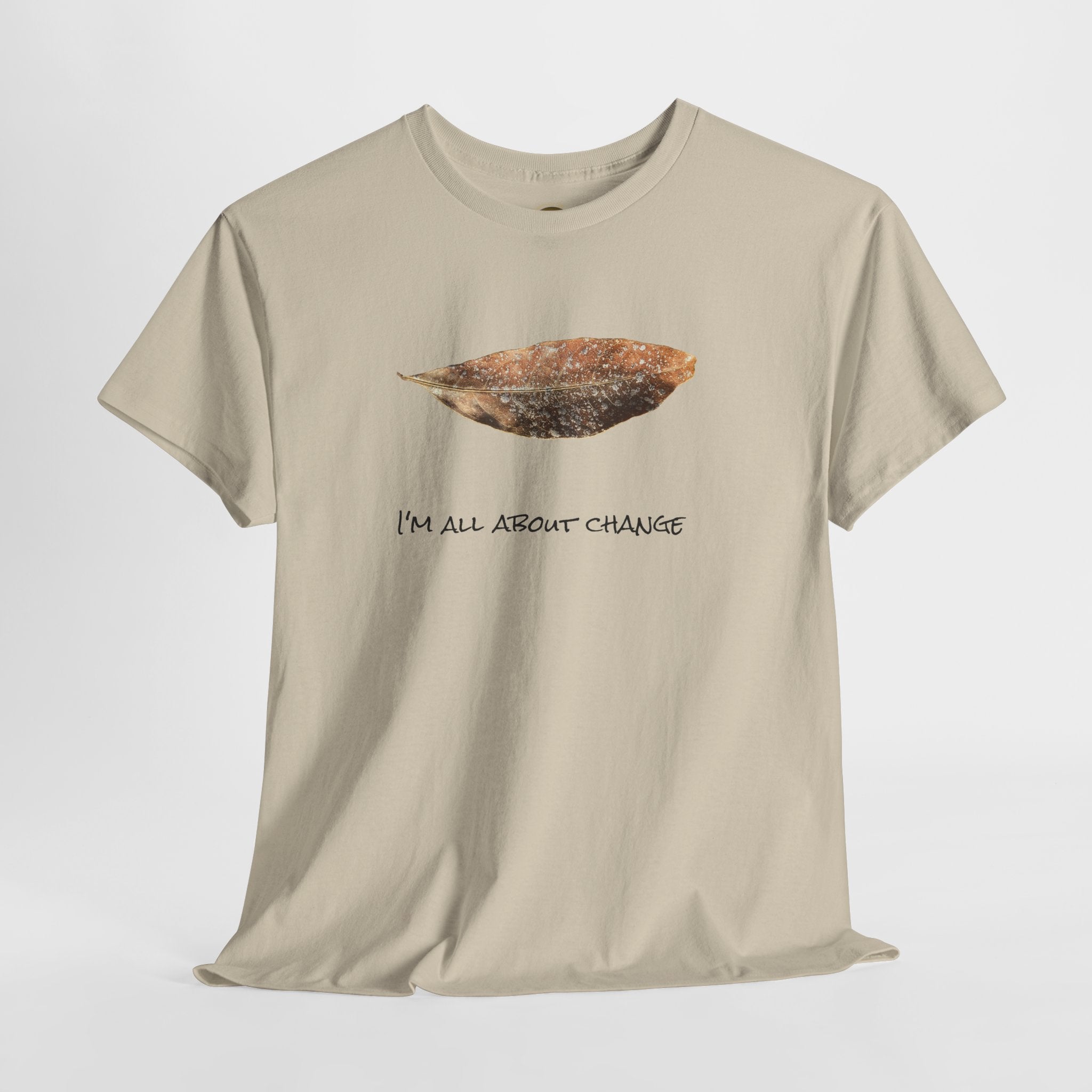 Unisex Heavy Cotton Tee - All About Change No.1