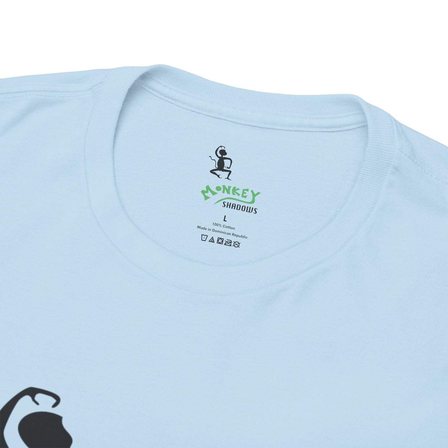 Unisex Heavy Cotton Tee - Monkey Shadows