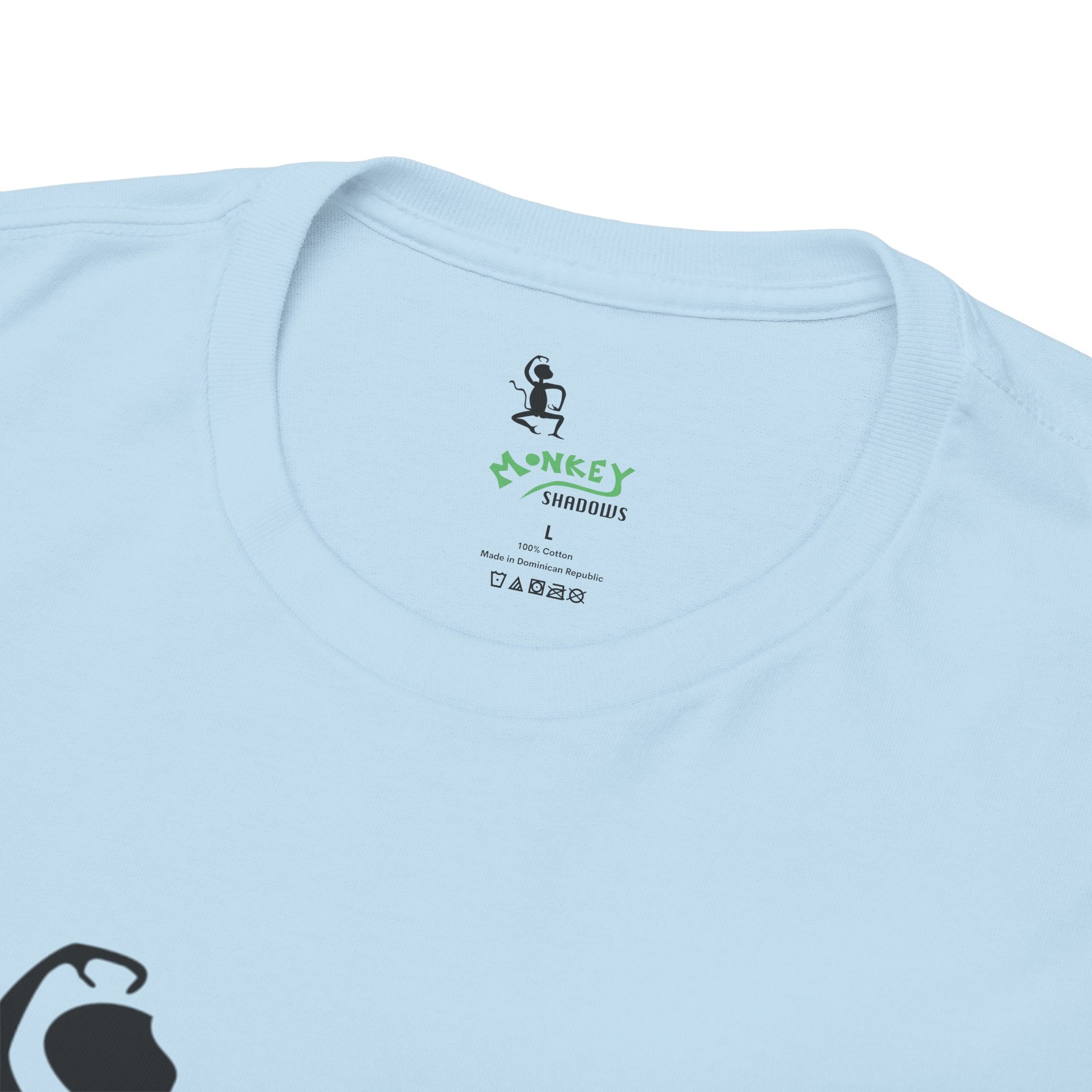 Unisex Heavy Cotton Tee - Monkey Shadows