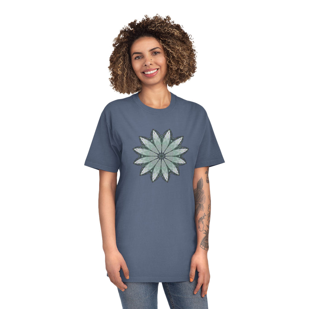 Unisex Faded Shirt - Love Light Mandalas No.22