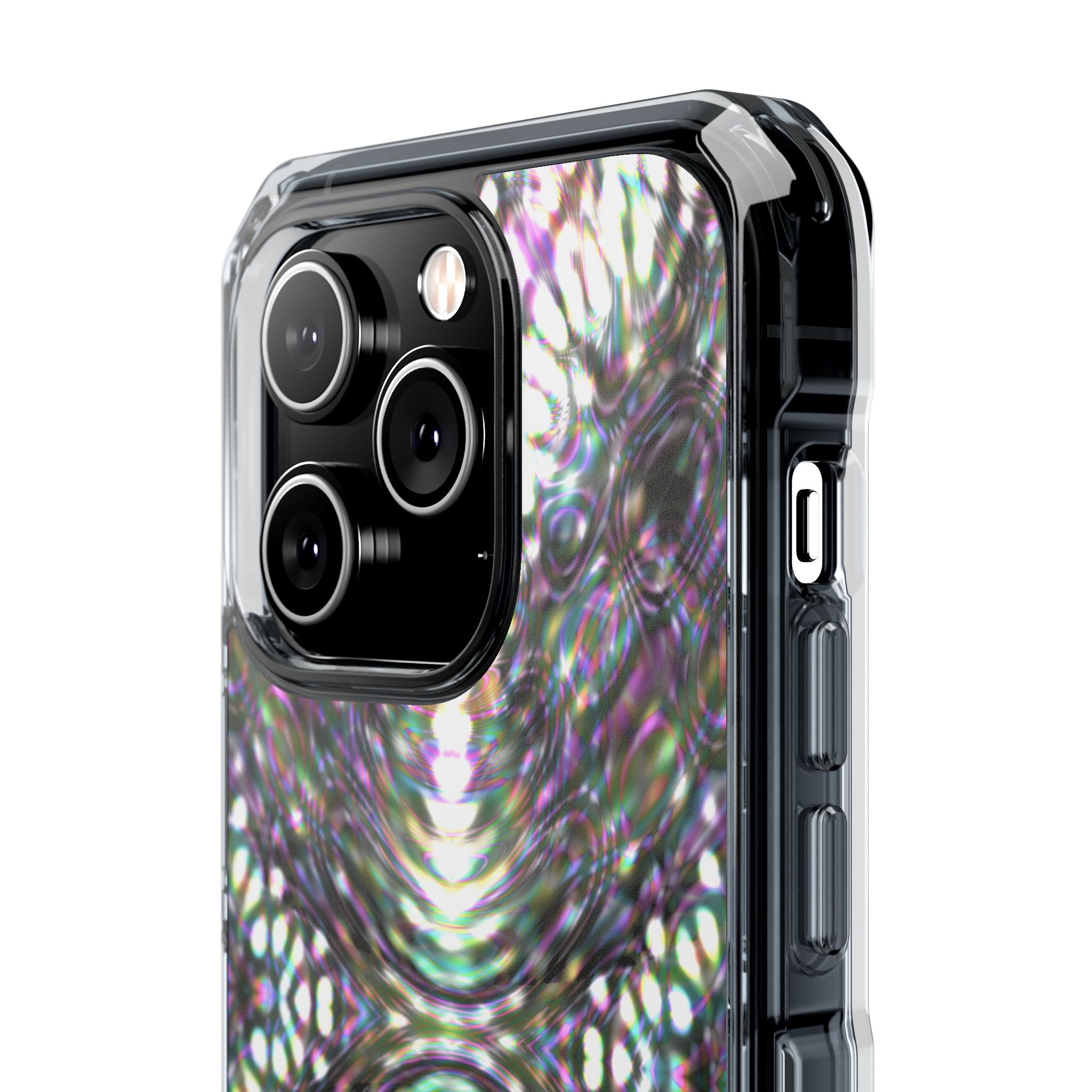 iPhone 14 Magnetic Clear Impact Case - DMT Scribe Tiles No.8