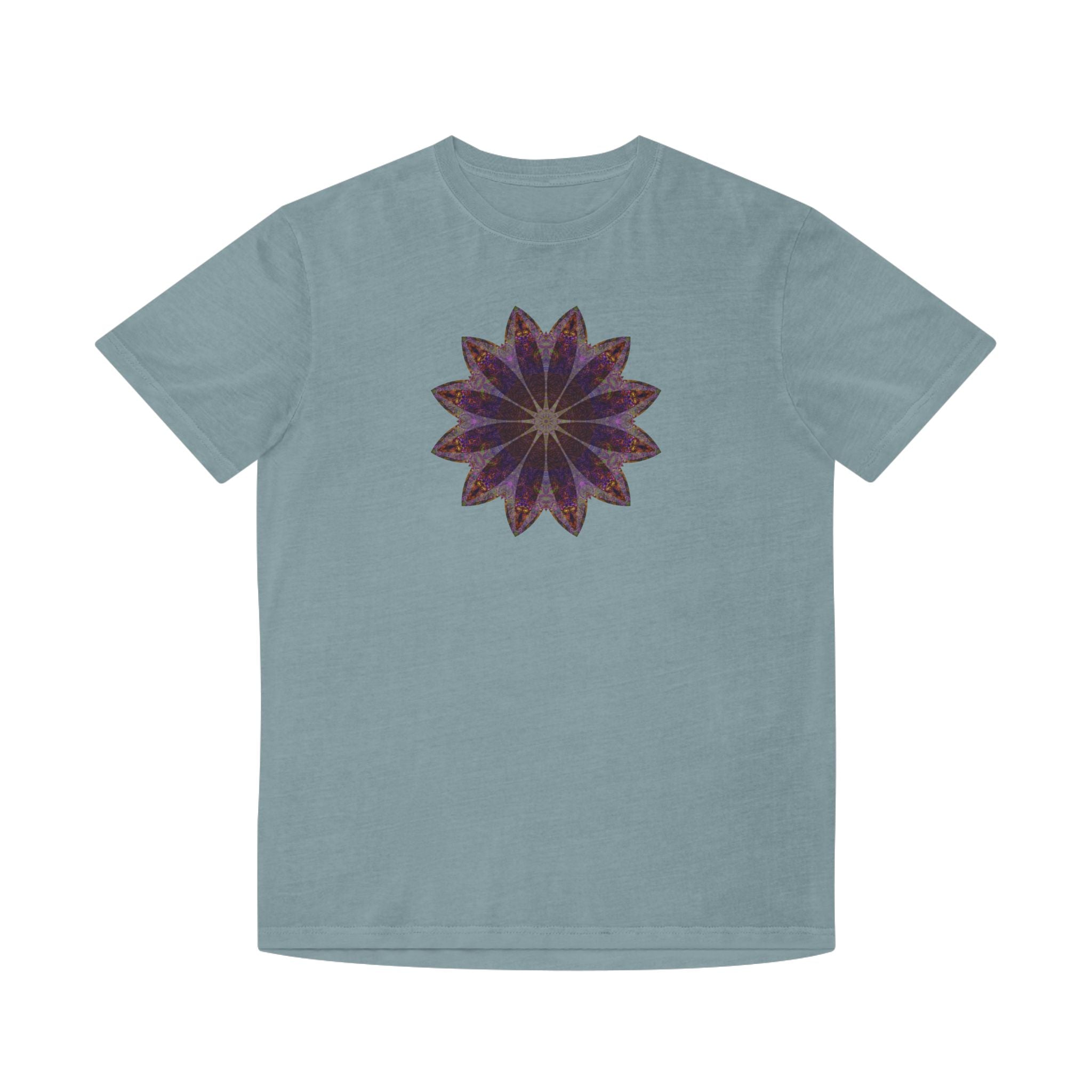 Unisex Faded Shirt - Love Light Mandalas No.11