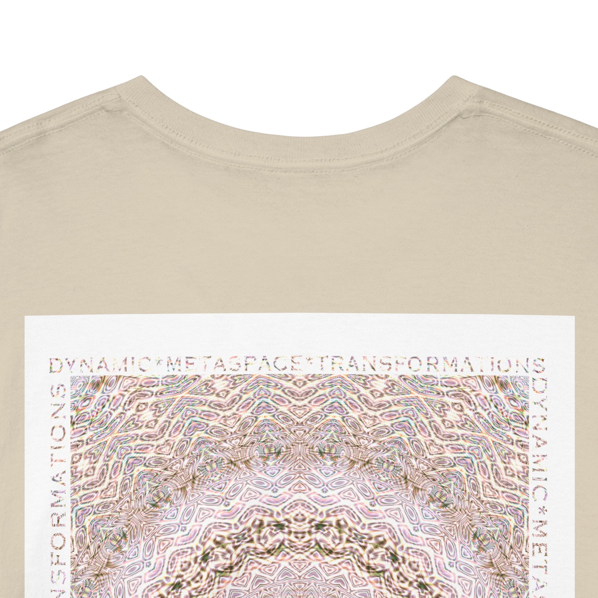 Unisex Heavy Cotton Tee (Back) - DMT Seer No.3