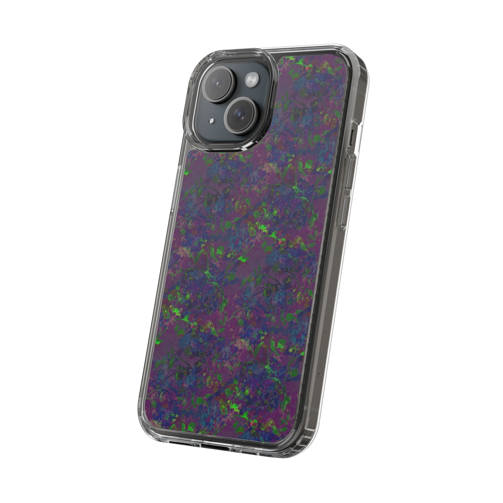 iPhone 15 Clear Case – Hidden Weave Series V3 No.23