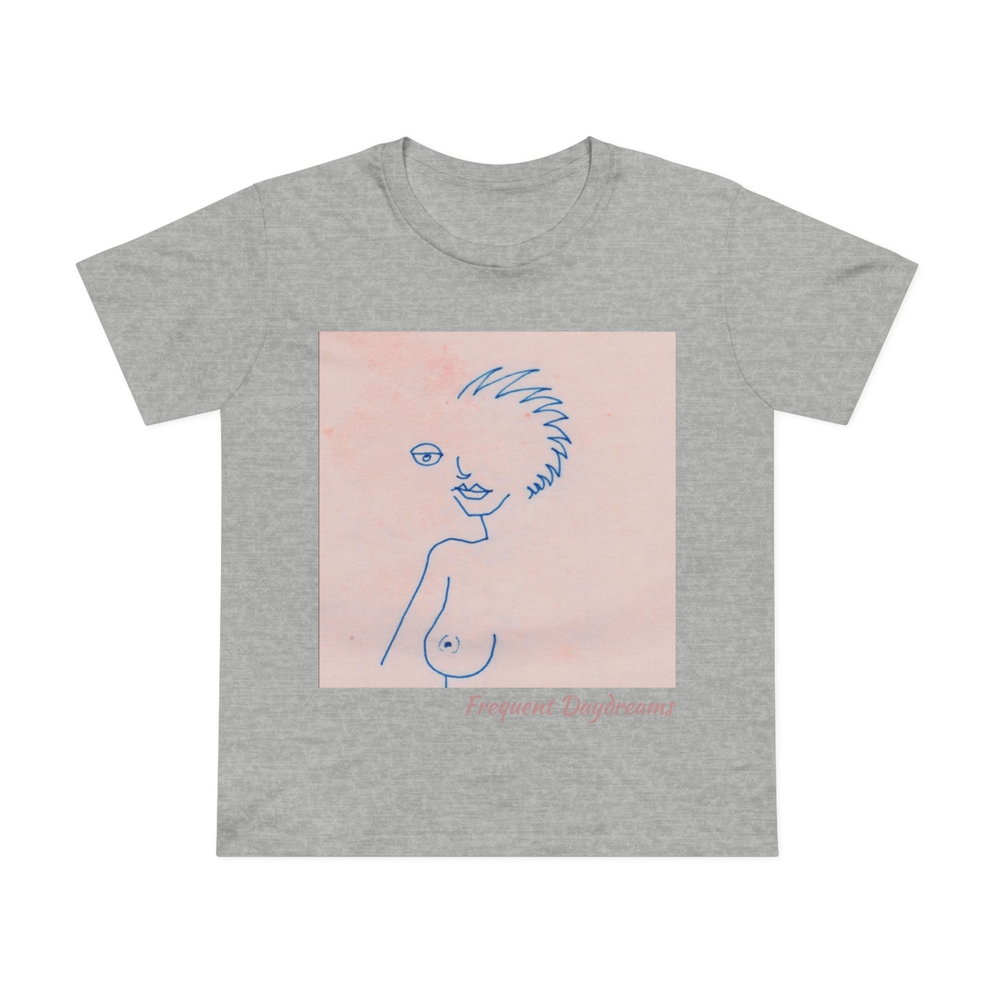 Women’s Maple Tee - Frequent Daydreams Sketch No.46
