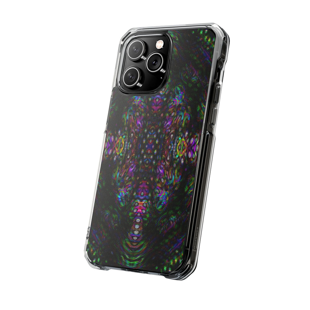 iPhone 14 Magnetic Clear Impact Case - DMT Scribe Tiles No.2