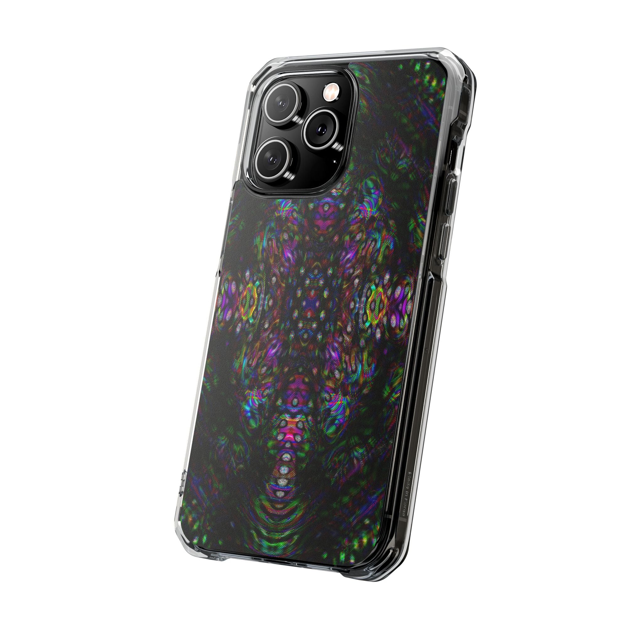 iPhone 14 Magnetic Clear Impact Case - DMT Scribe Tiles No.2