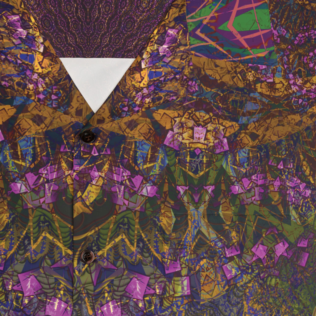 Hawaiian Shirt - Love Light Fractals No.10