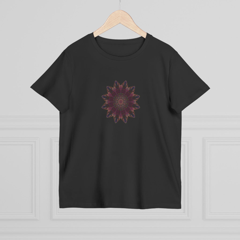 Women’s Maple Tee - Love Light Mandalas No.8