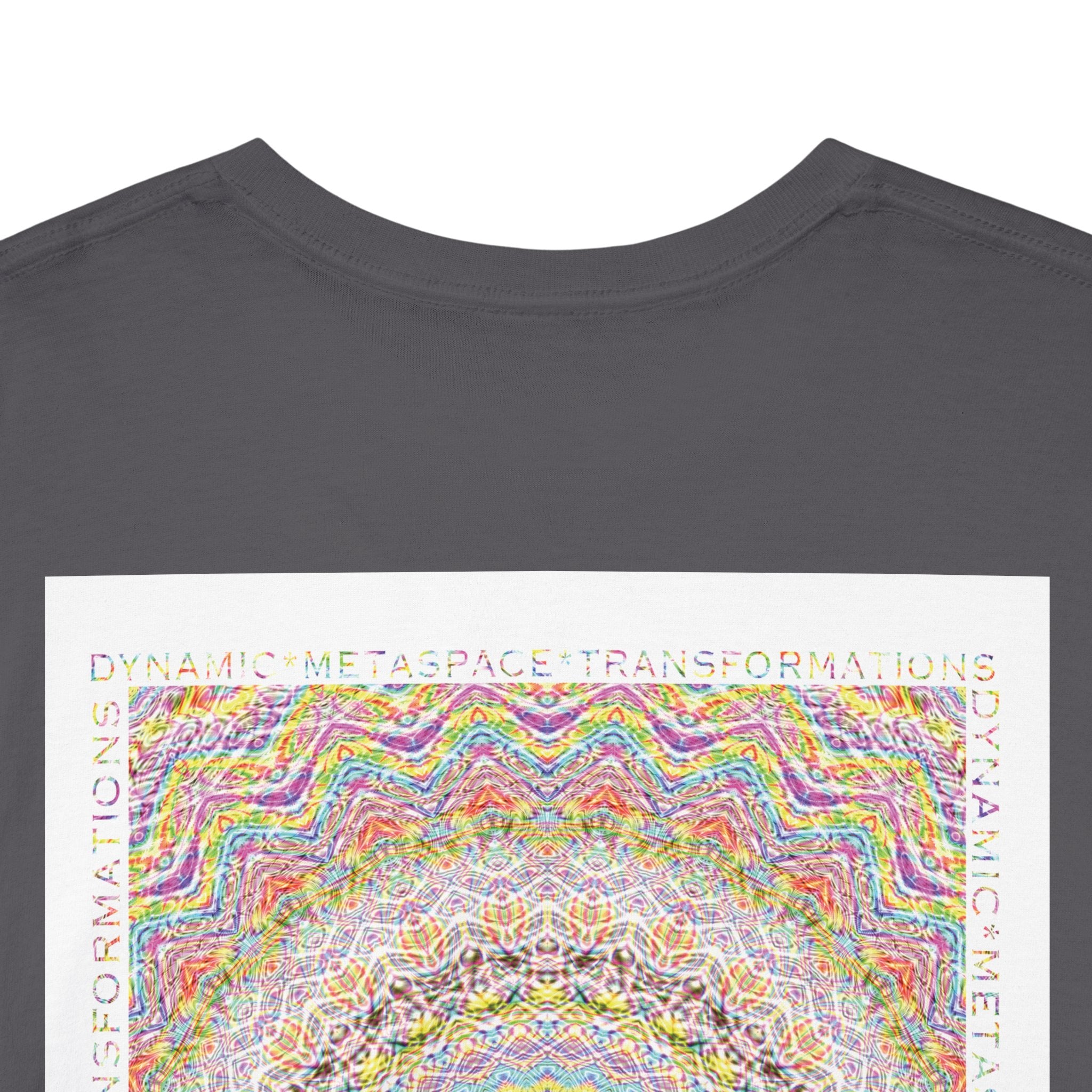 Unisex Heavy Cotton Tee (Back) - DMT Seer No.11