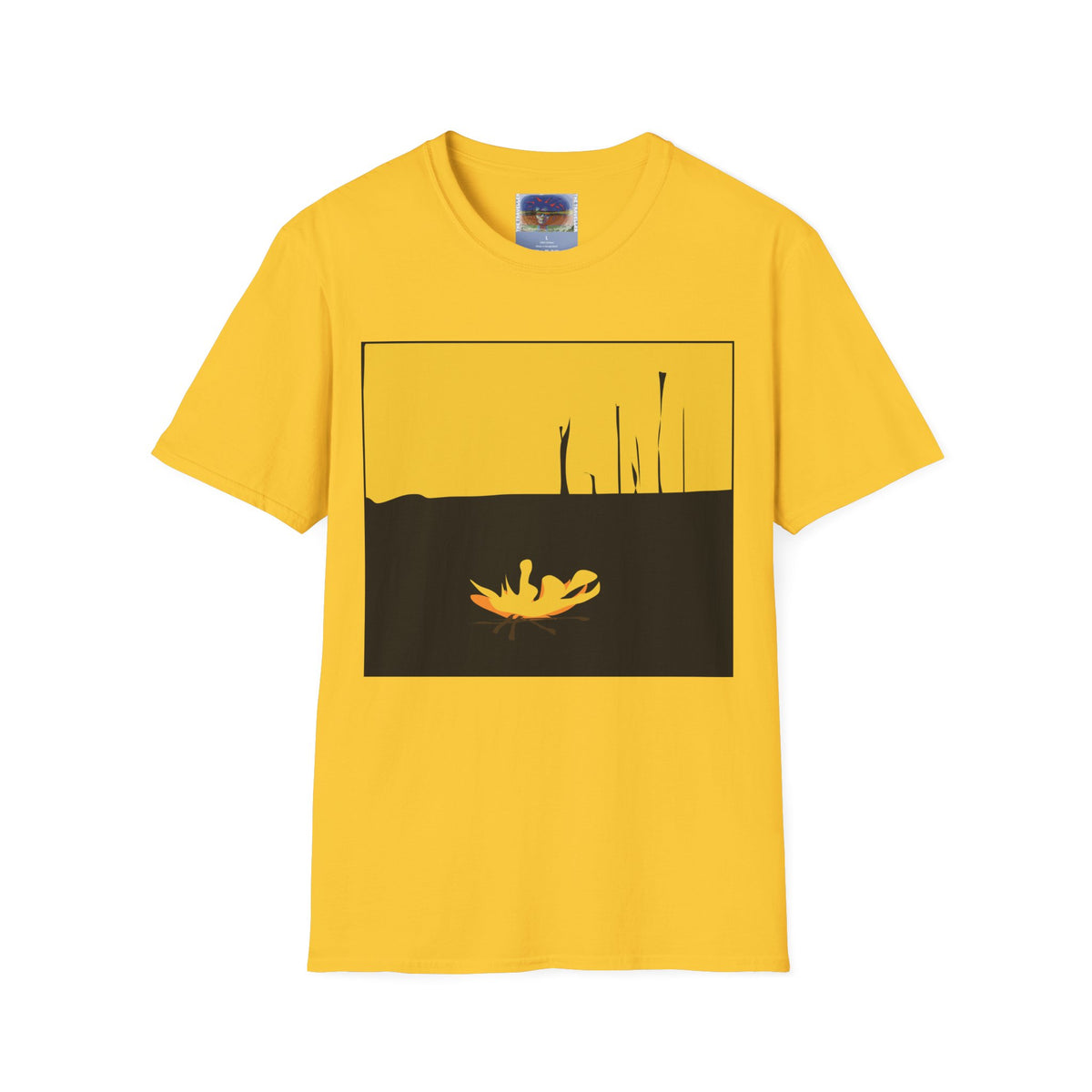 Unisex Softstyle T-Shirt - The Traveller Series (Fire)