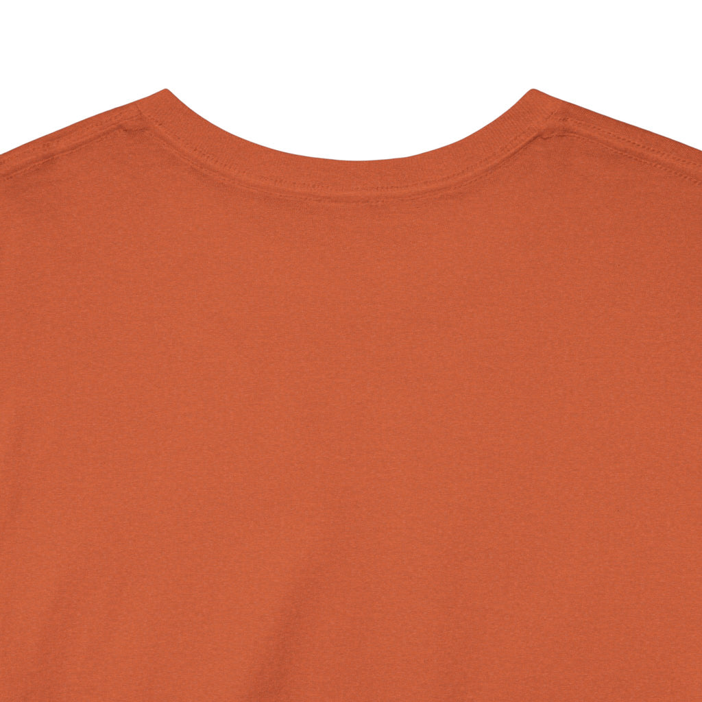 Unisex Heavy Cotton Tee - The Traveller Series (Abstract Autumn)