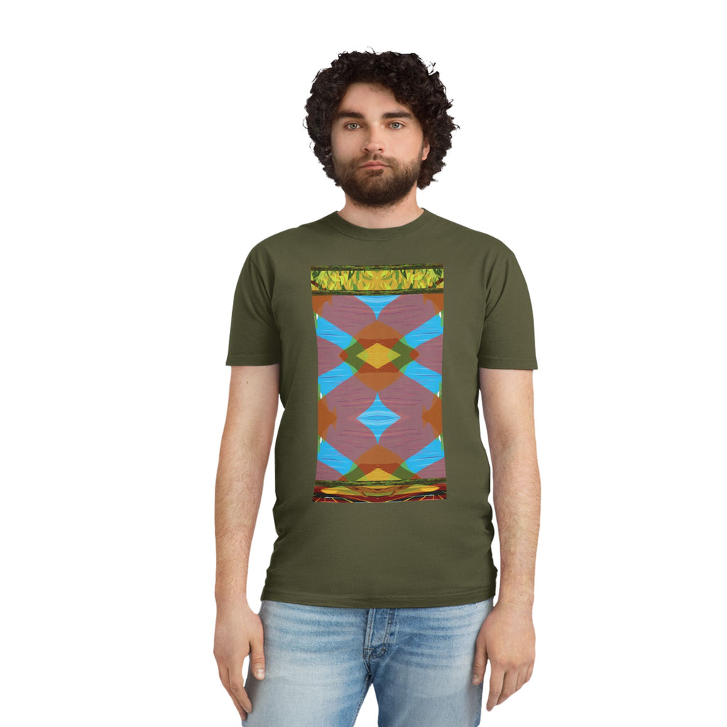 Unisex Faded Shirt -The Traveller Series (Autumn Abstract)