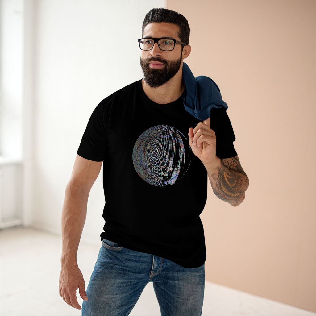 Men's Staple Tee - Fractal Moon No.2