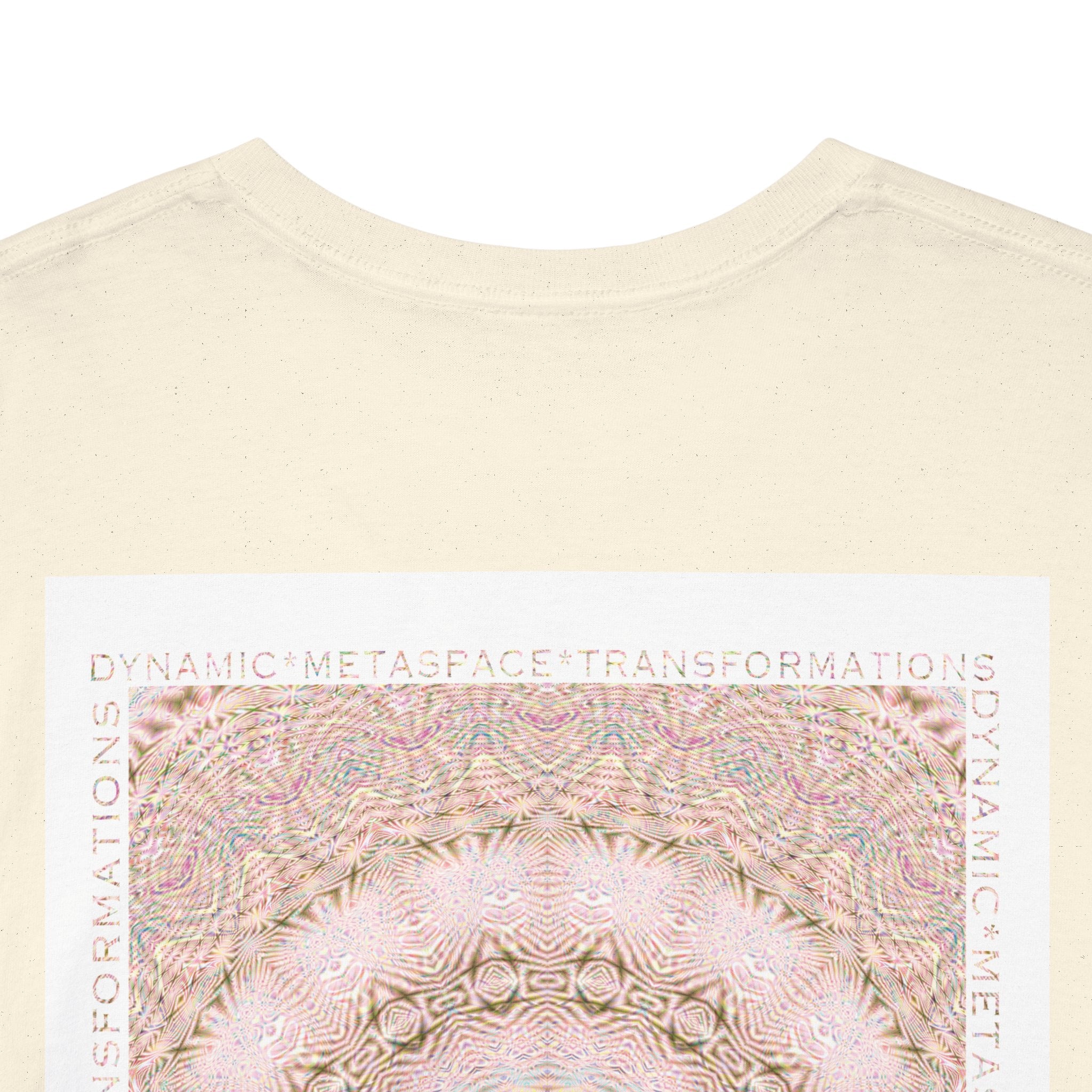 Unisex Heavy Cotton Tee (Back) - DMT Seer No.5