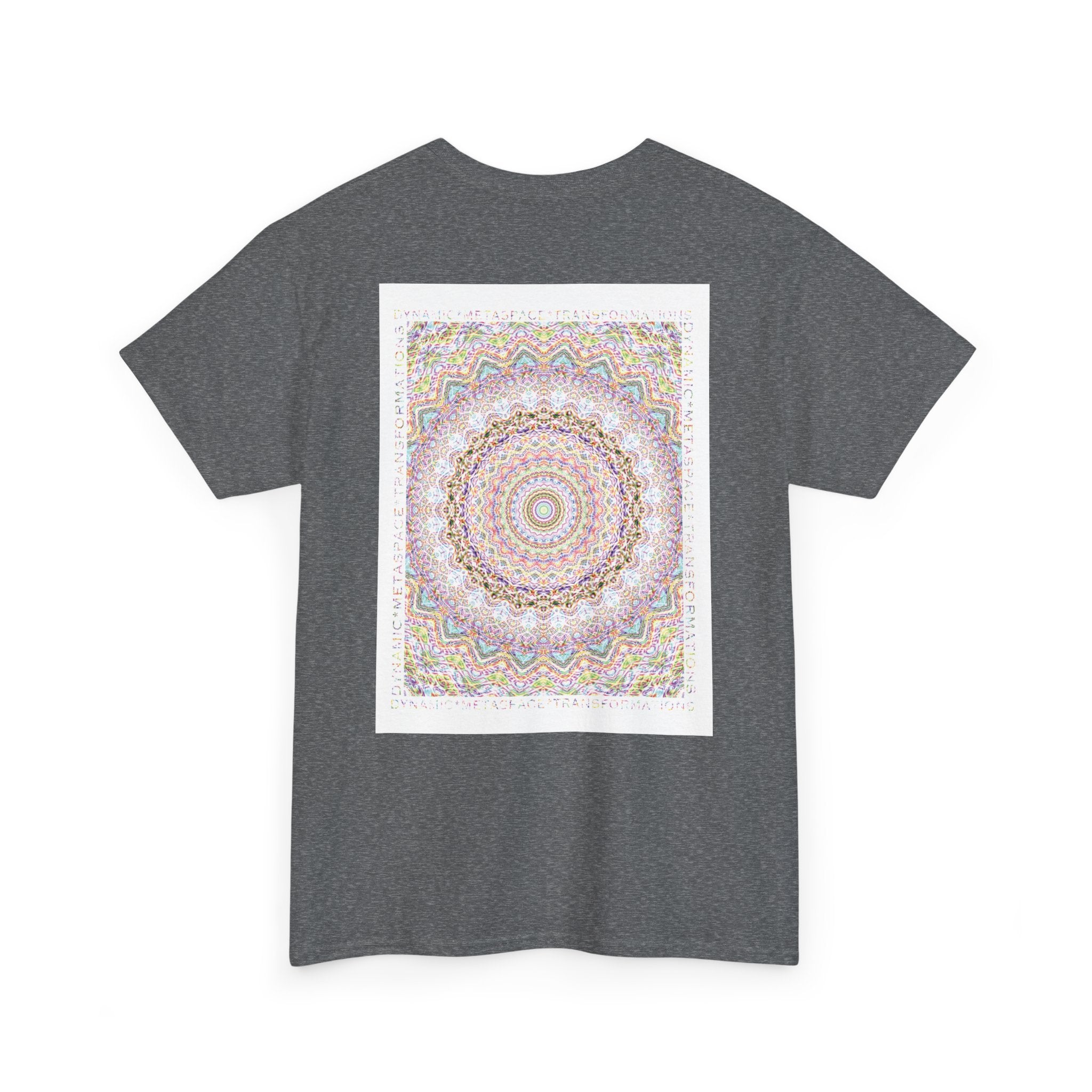 Unisex Heavy Cotton Tee (Back) - DMT Seer No.8