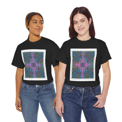 Unisex Heavy Cotton Tee - DMT Seer No.26