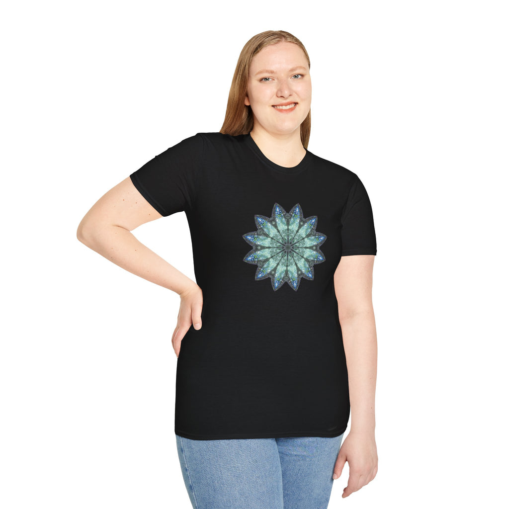 Unisex Softstyle T-Shirt - Love Light Mandalas No.20