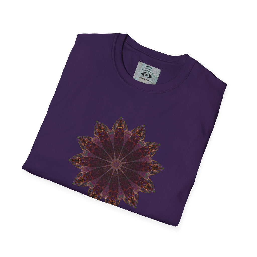 Unisex Softstyle T-Shirt - Love Light Mandalas No.5