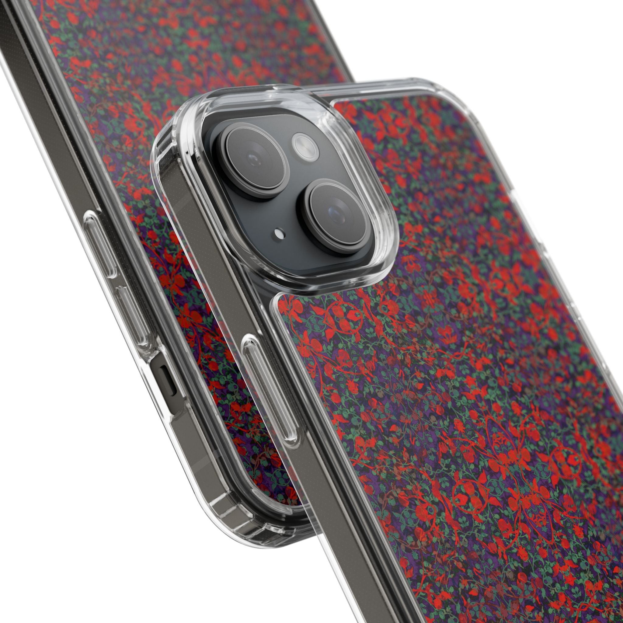 iPhone 15 Clear Case – Hidden Weave Series No.25