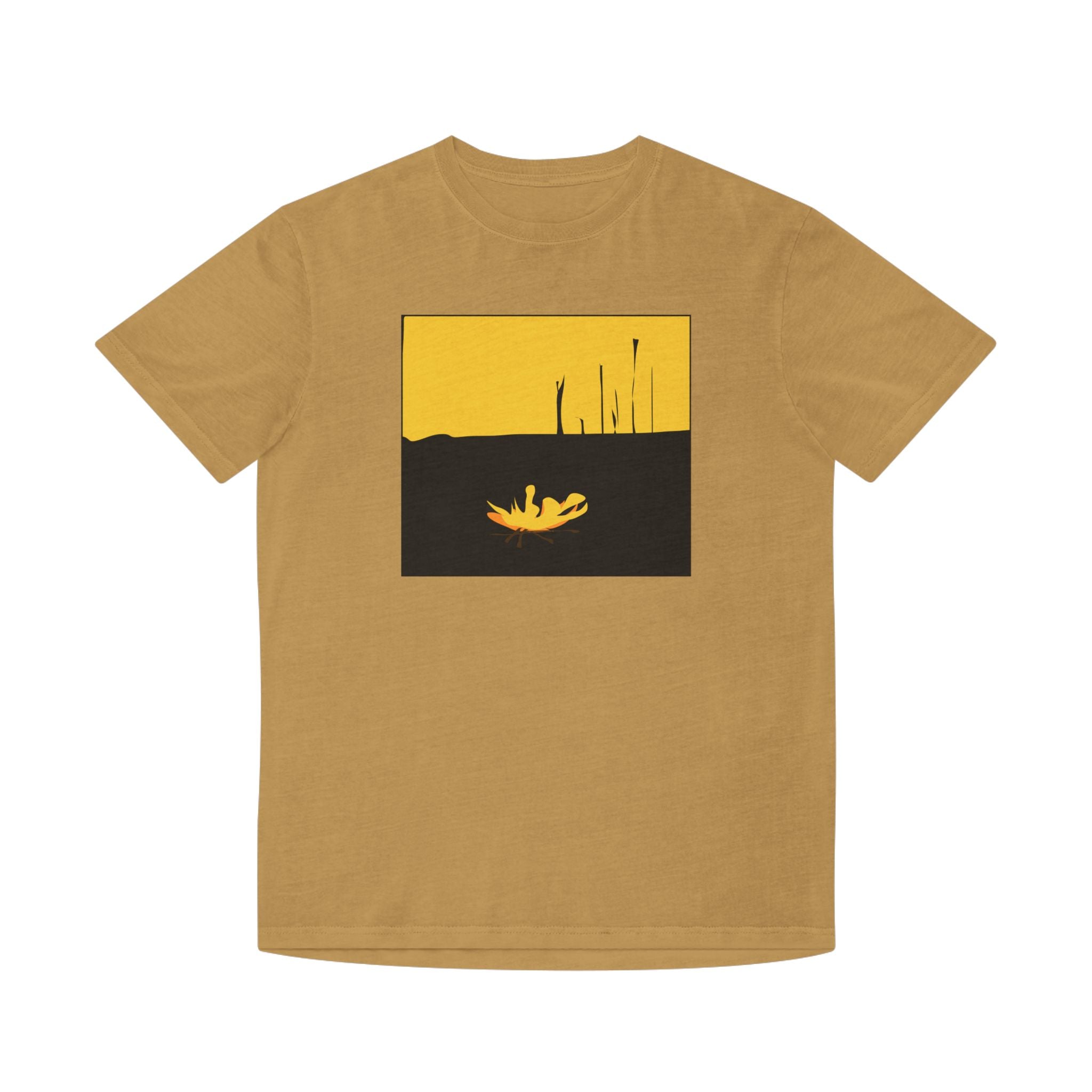 Unisex Faded Shirt -The Traveller Series (Fire)