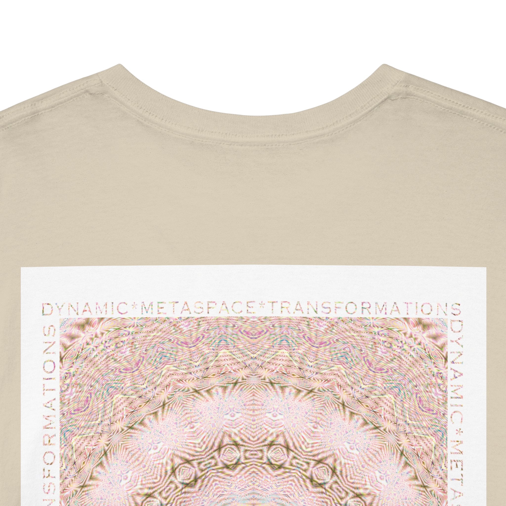 Unisex Heavy Cotton Tee (Back) - DMT Seer No.5