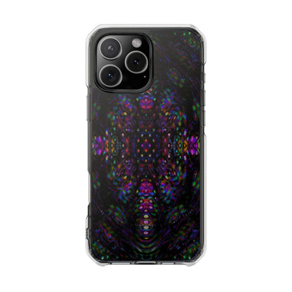 iPhone 16 Magnetic Clear Impact Case - DMT Scribe Tiles No.3