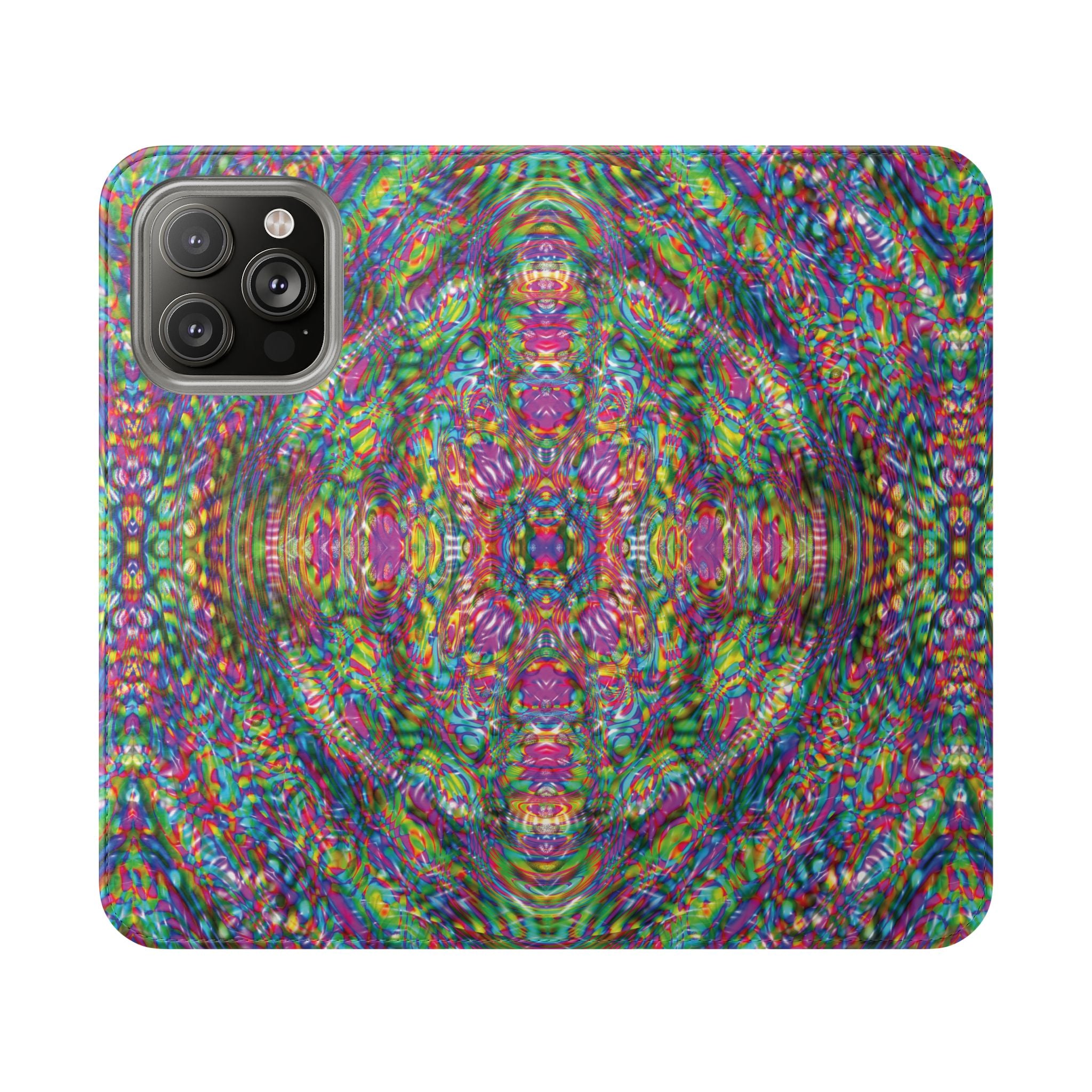 iPhone 14 Flip Case - DMT Scribe Tiles No.4