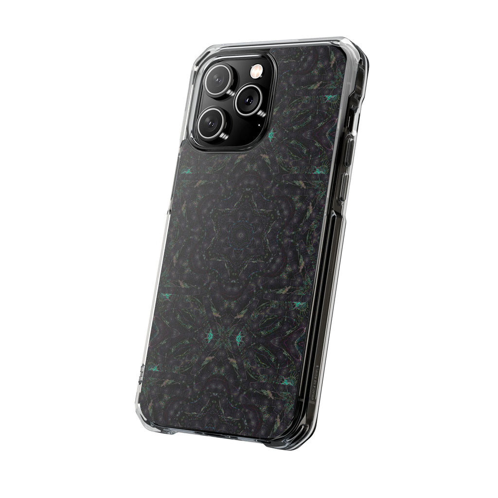 iPhone 14 Magnetic Clear Impact Case - P5 Kaleidoscopic No.31