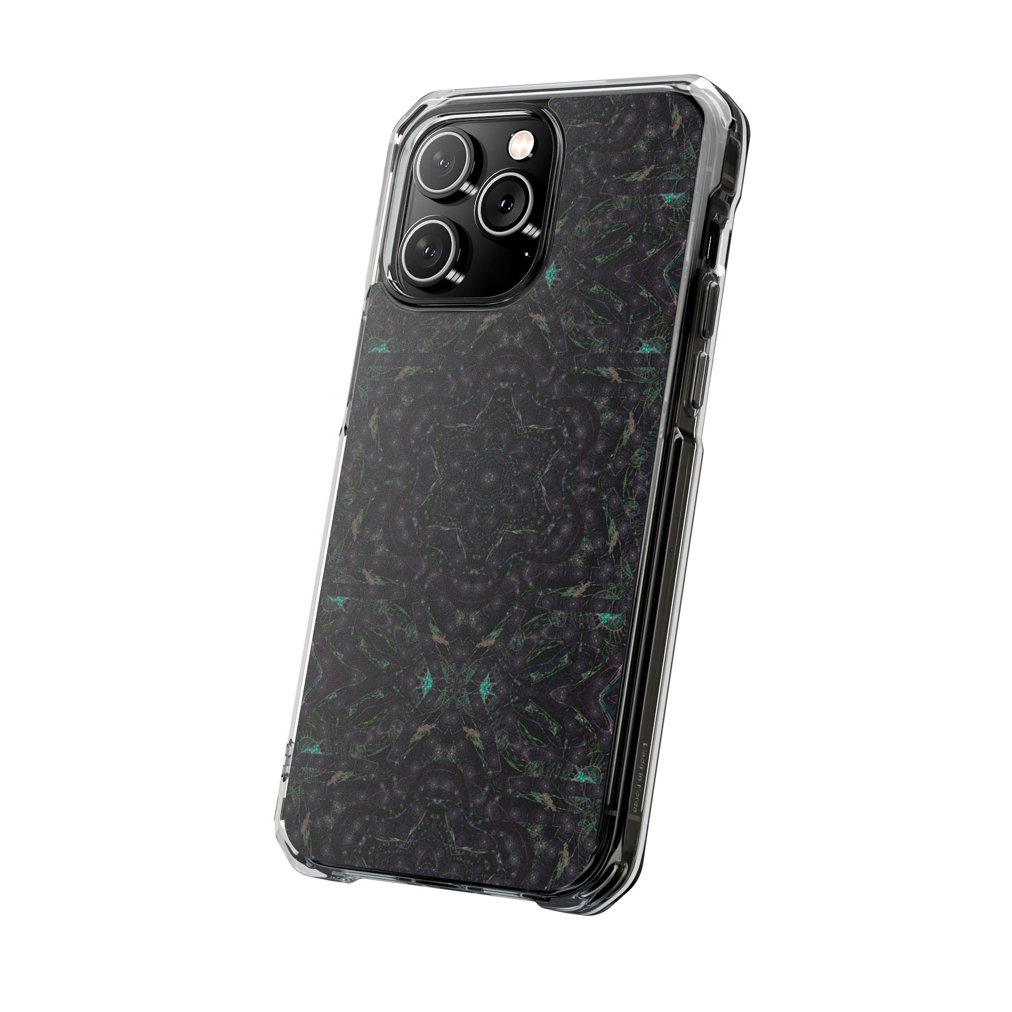 iPhone 14 Magnetic Clear Impact Case - P5 Kaleidoscopic No.31