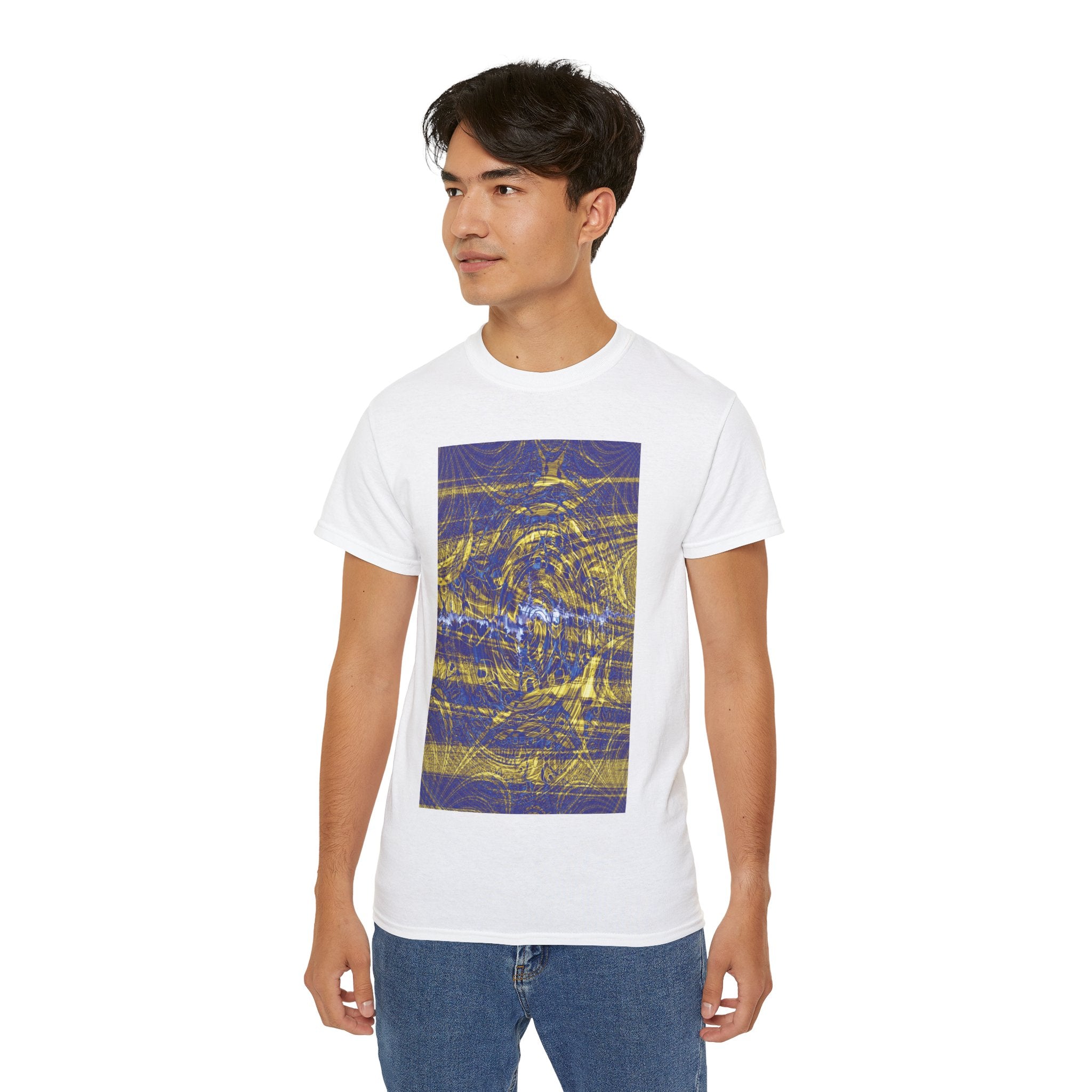 Unisex Ultra Cotton Tee - Love Light Fractals No.1