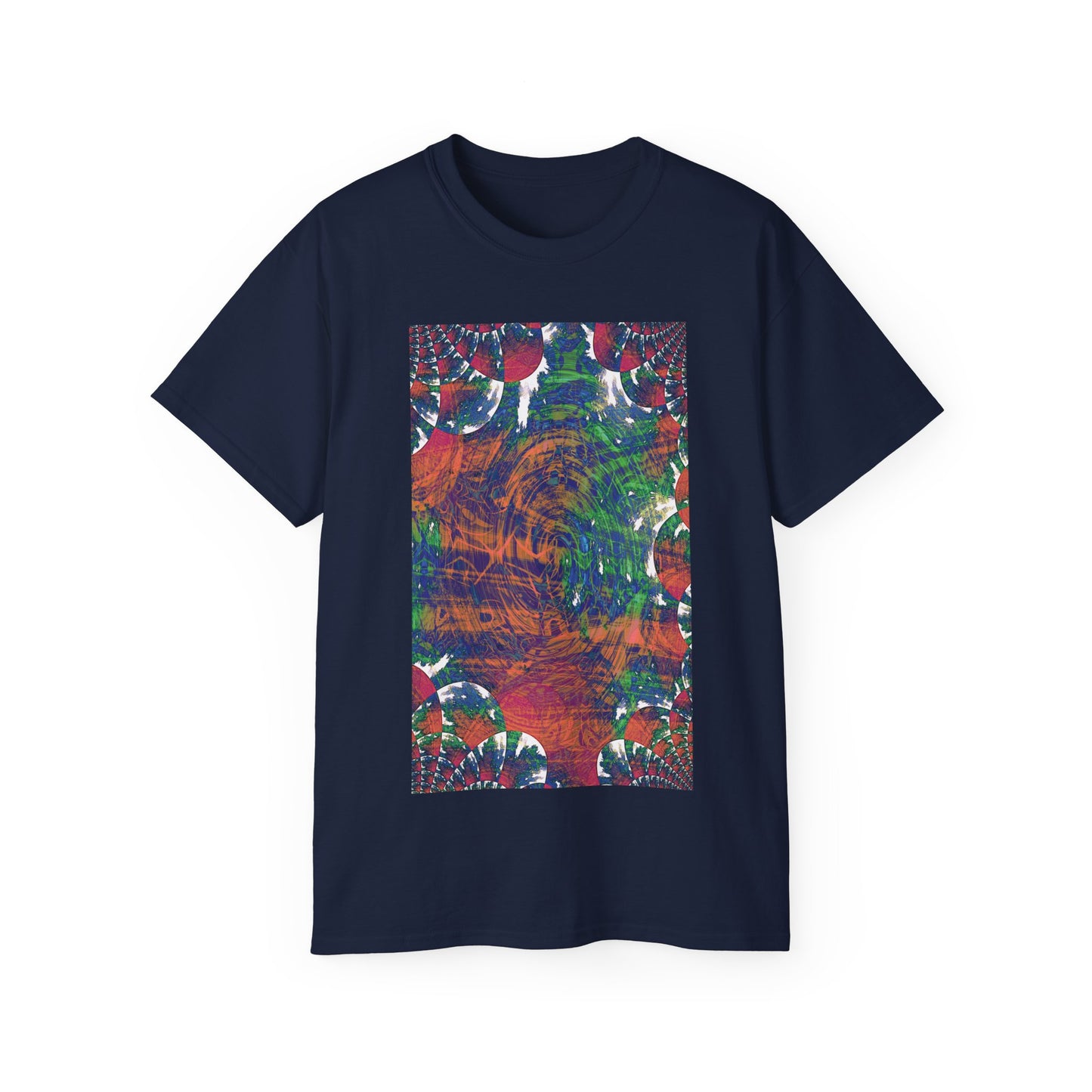 Unisex Ultra Cotton Tee - Love Light Fractals No.2