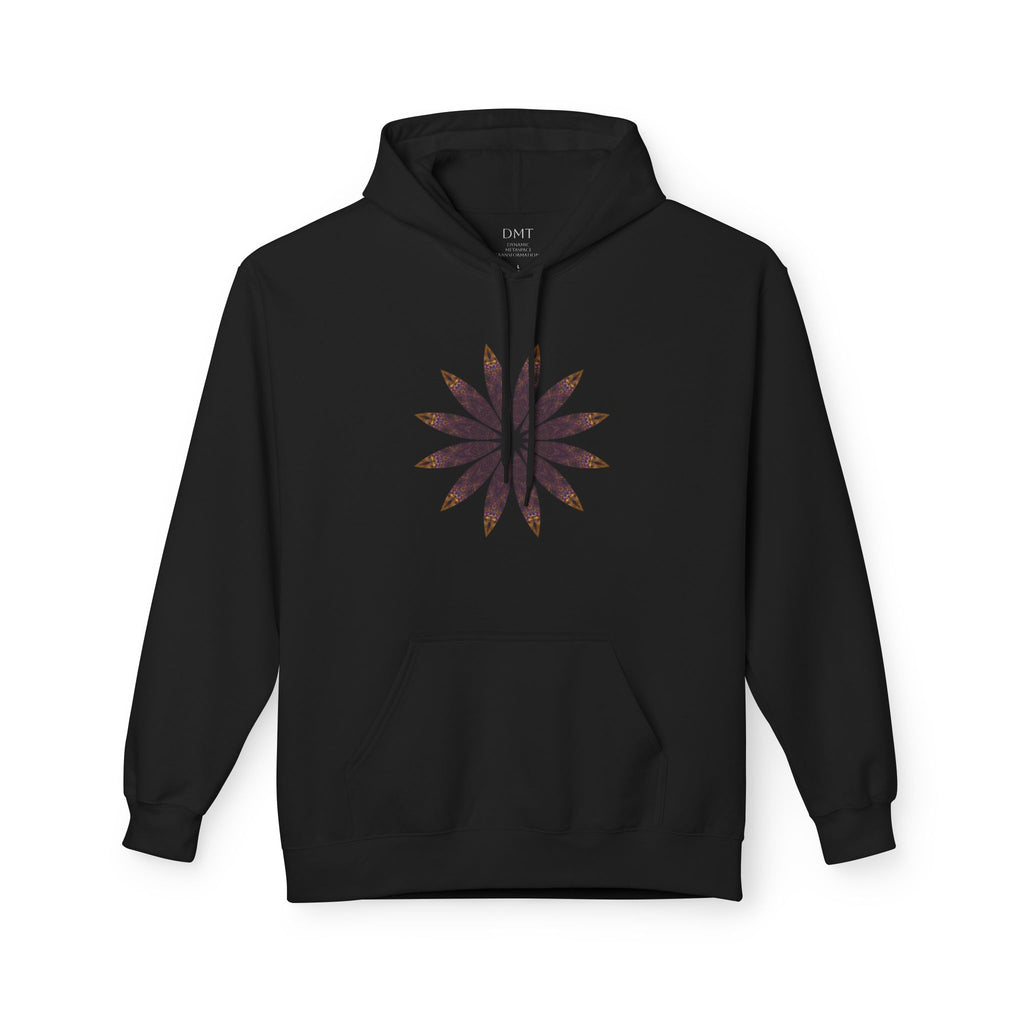 Unisex Midweight Softstyle Fleece Hoodie - Love Light Mandalas No.2